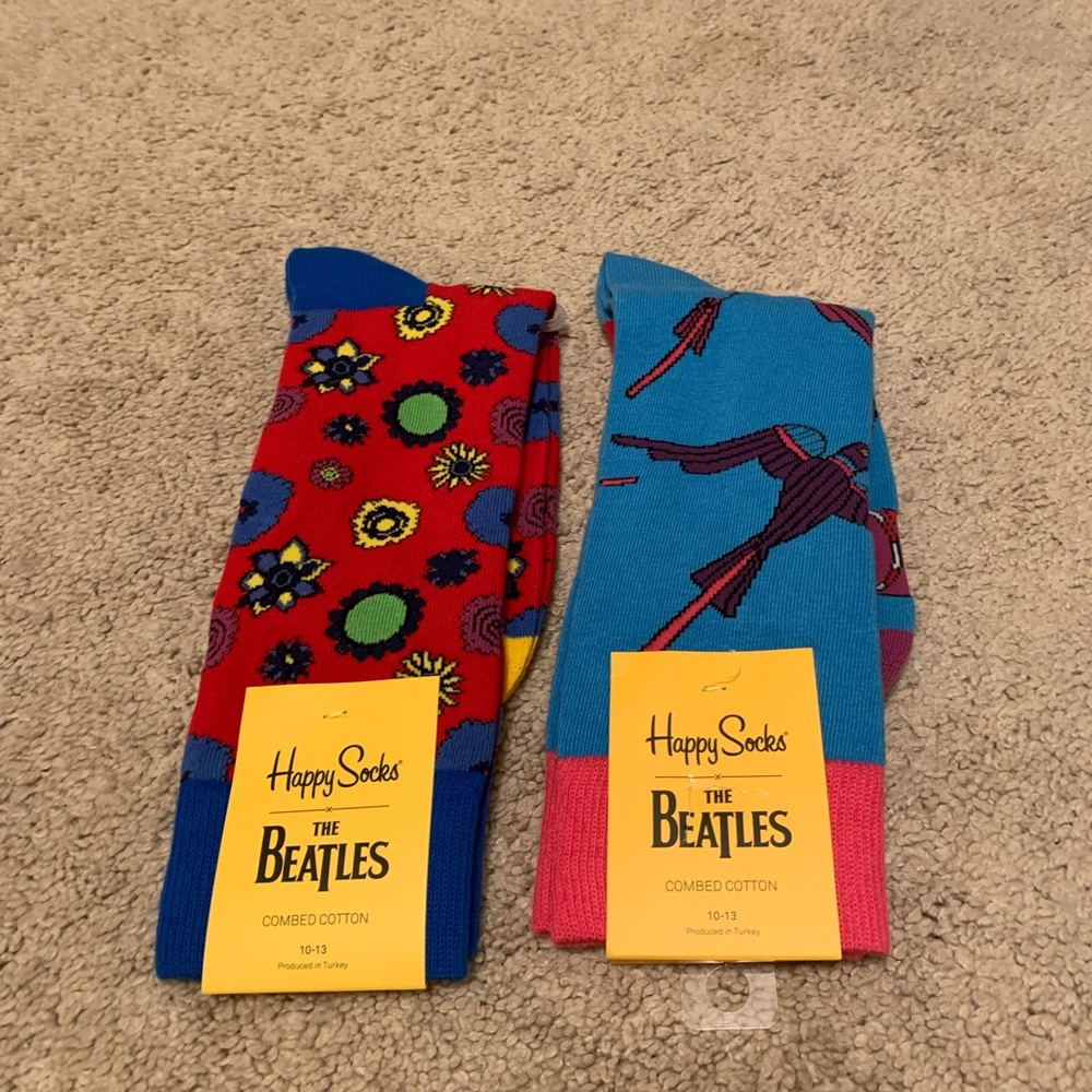Happy socks ft the Beatles